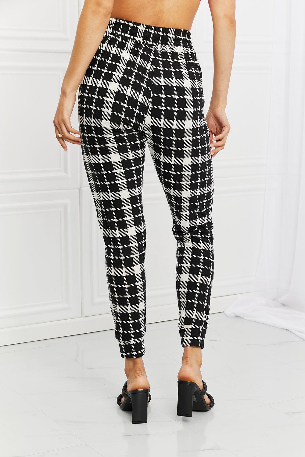 Leggings Depot Stay In Full Size Printed Joggers - Glamorous Boutique USA L.L.C.