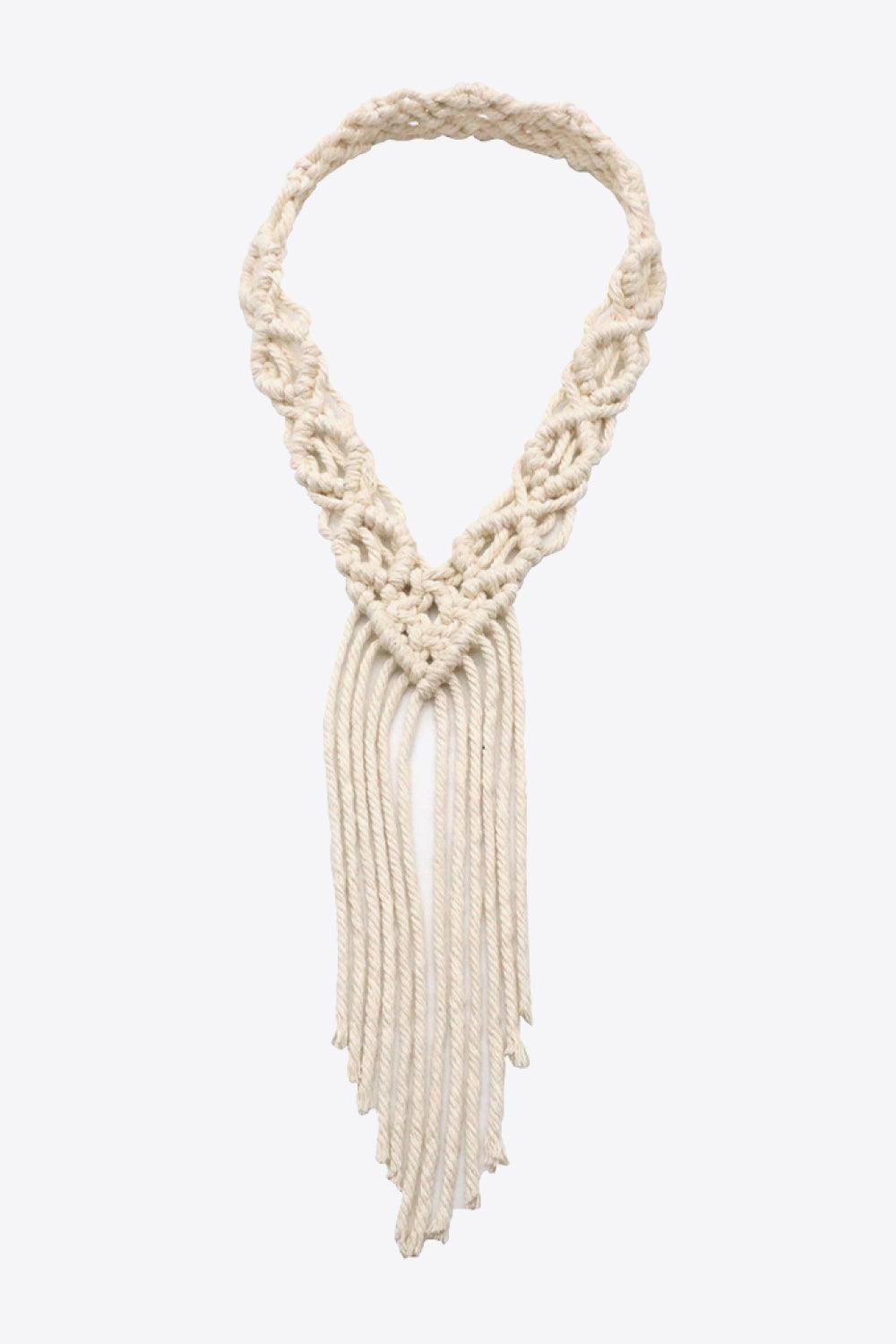 Macrame Fringe Headband - Glamorous Boutique USA L.L.C.