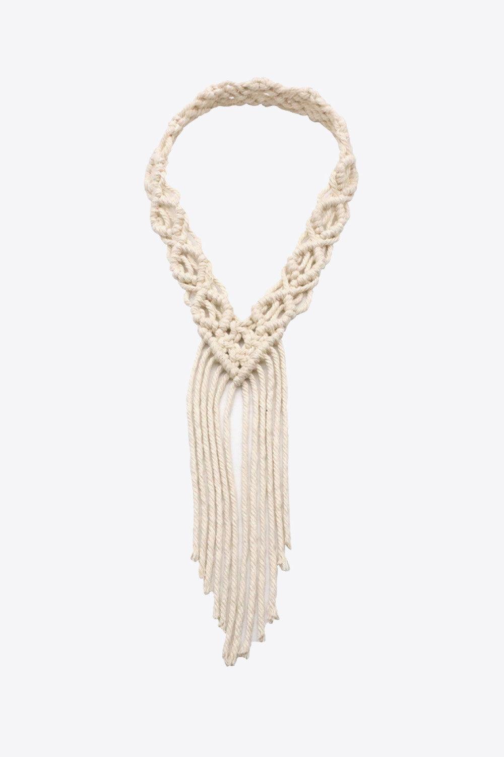 Macrame Fringe Headband - Glamorous Boutique USA L.L.C.