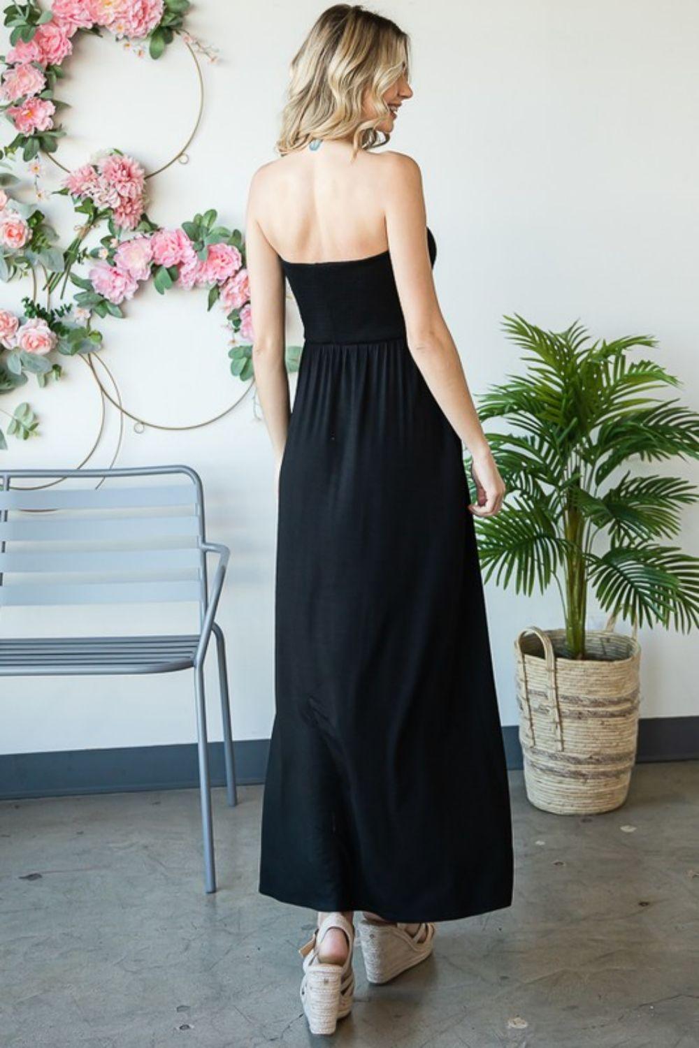 Heimish Full Size Strapless Maxi Dress - Glamorous Boutique USA L.L.C.